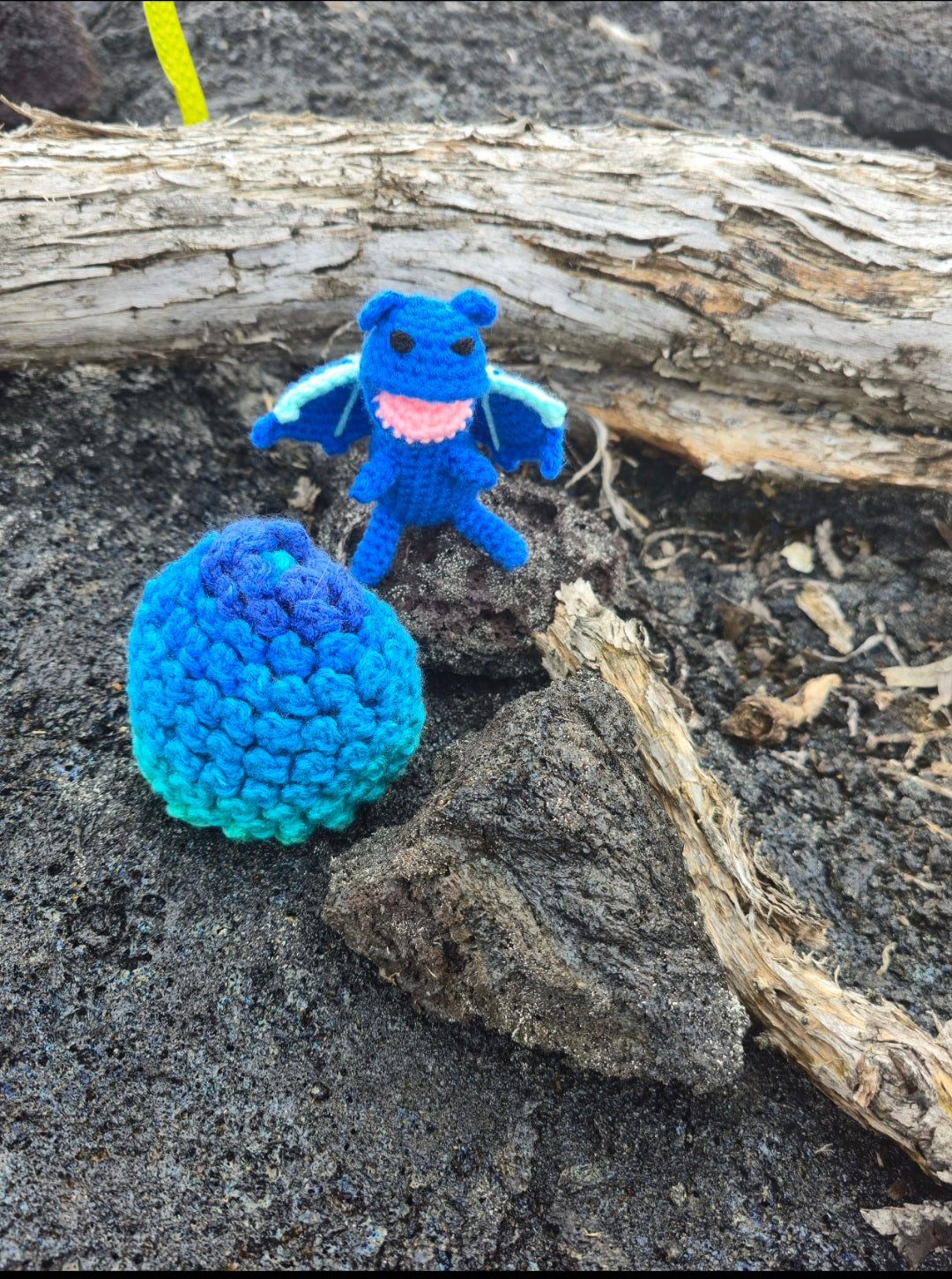 Baby Dragon with Egg