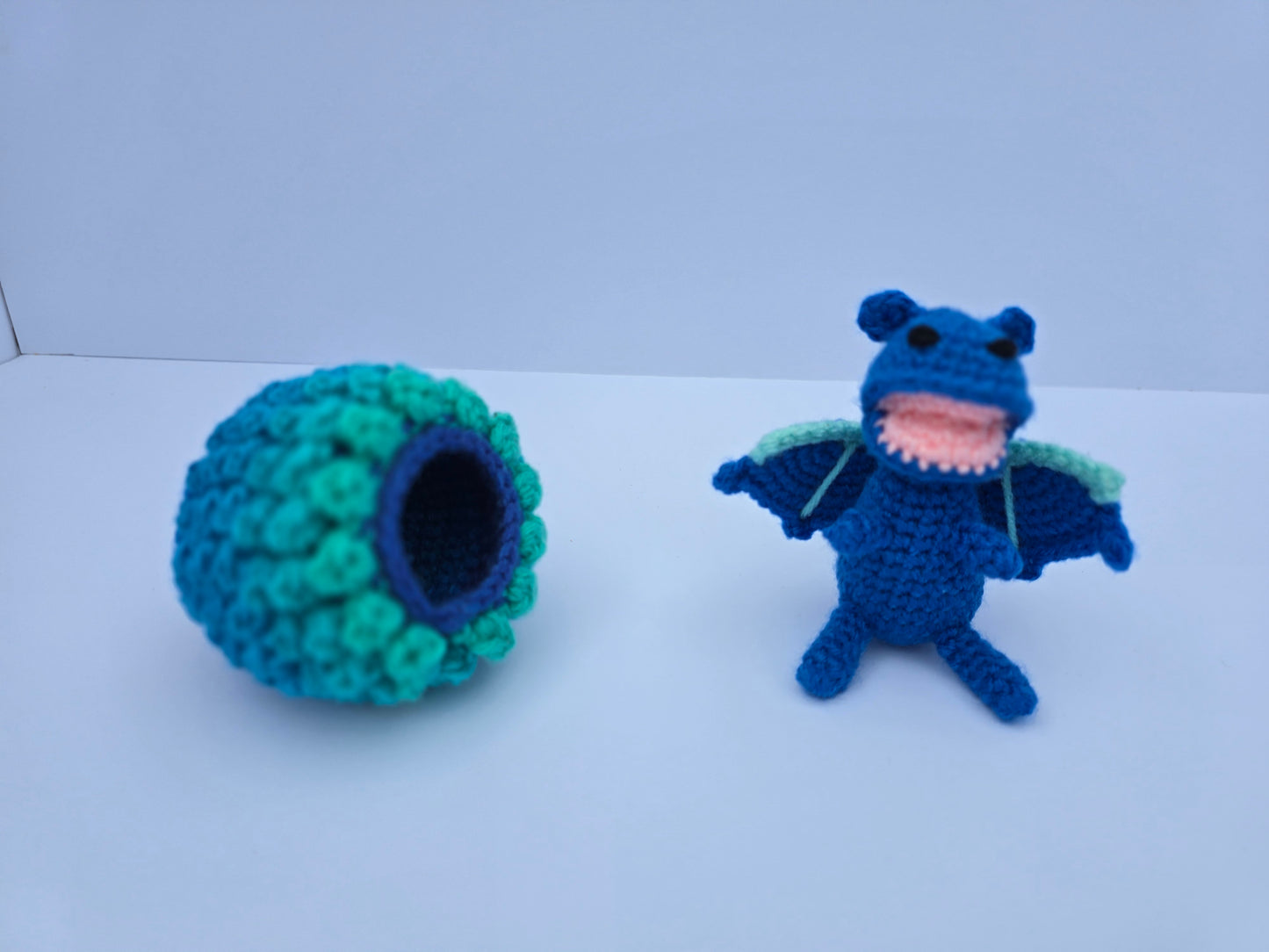 Baby Dragon with Egg