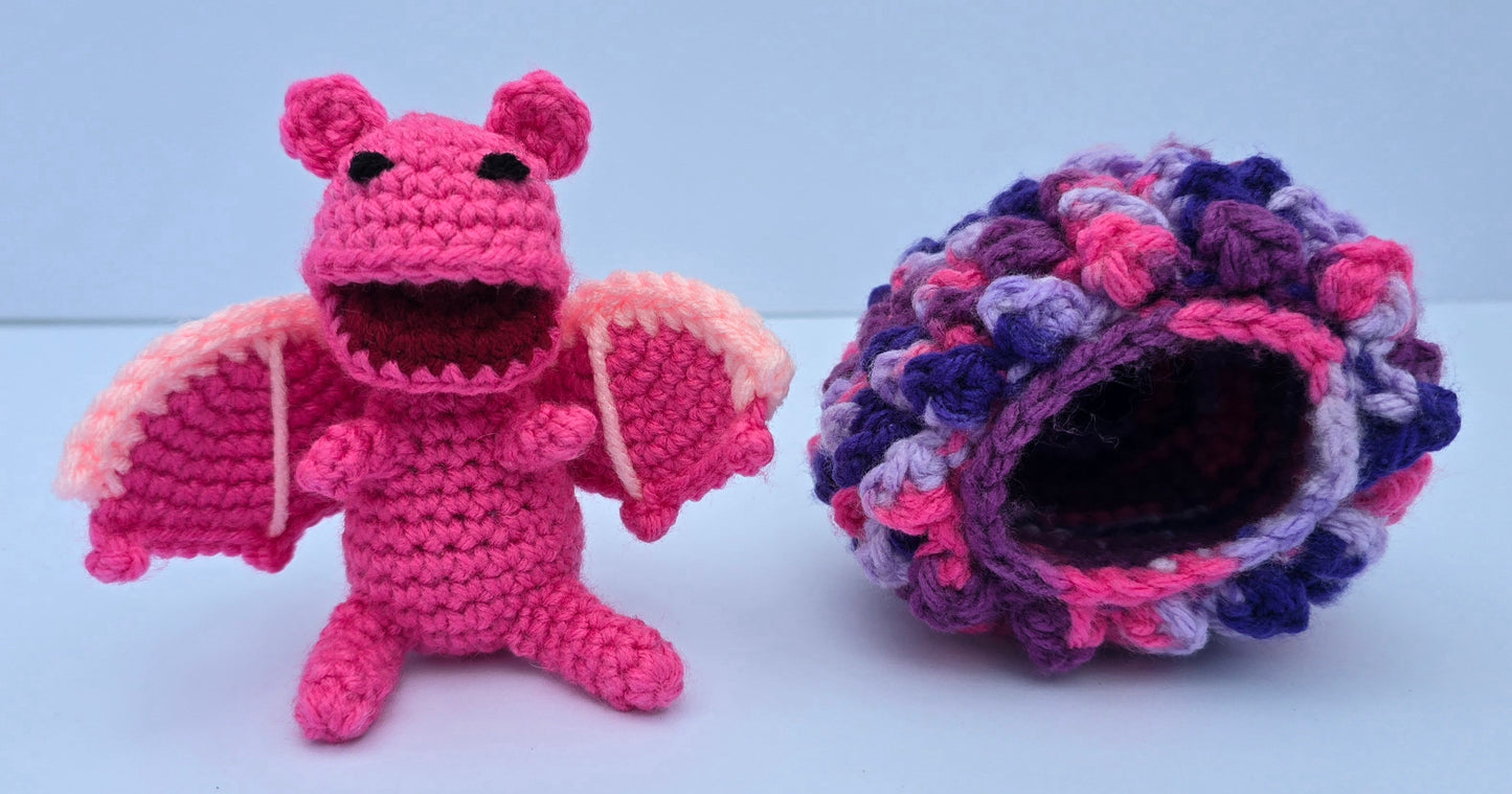 Baby Dragon with Egg