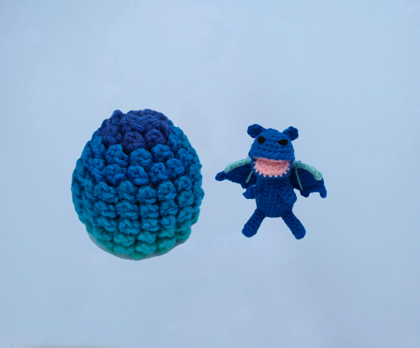 Baby Dragon with Egg