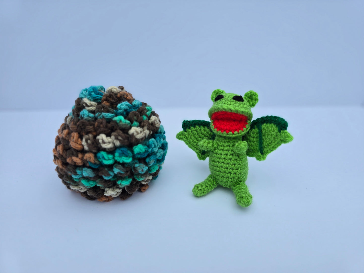 Baby Dragon with Egg