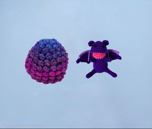 Baby Dragon with Egg