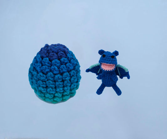 Baby Dragon with Egg