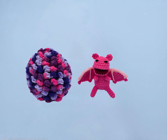 Baby Dragon with Egg